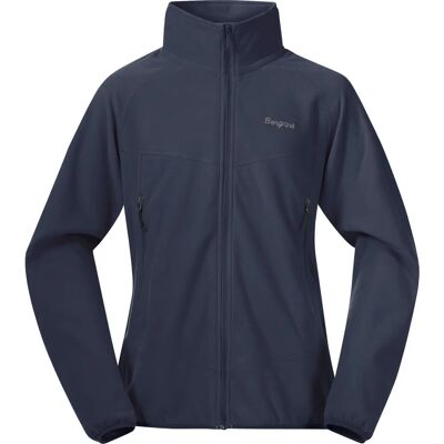 BERGANS - Kids Fleece Midlayer - Navy - 128 - Jacket BERGANS - Kids Fleece Midlayer - Navy - 128 - Jacket