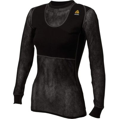 Aclima WoolNet Rundhals Svart - T-skjorte Aclima WoolNet Rundhals Svart - T-skjorte