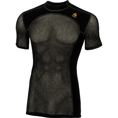 Aclima Herre Woolnet T-skjorte Jet Black 3XL - T-skjorte Aclima Herre Woolnet T-skjorte Jet Black 3XL - T-skjorte