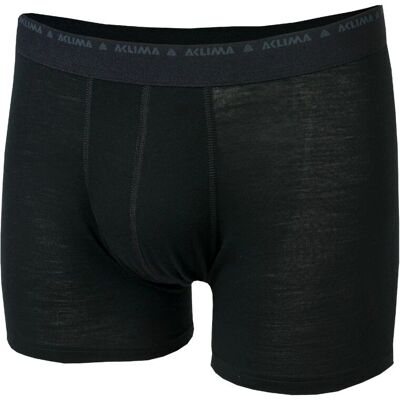 Aclima LightWool 140 Boxer Jet Black - Bokser Aclima LightWool 140 Boxer Jet Black - Bokser