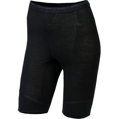 Aclima LightWool Shorts Long Kvinner Jet Black M - Kort ullboxer Aclima LightWool Shorts Long Kvinner Jet Black M - Kort ullboxer