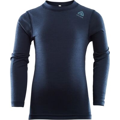 Aclima Navy Blazer Barn Lightwool Crew Neck - 110-116cm Aclima Navy Blazer Barn Lightwool Crew Neck - 110-116cm