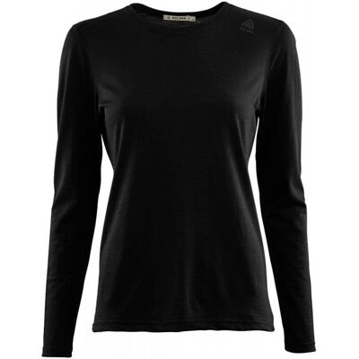 Aclima Lightwool 140 Unterhemd Langarm Damen Schwarz XL - Damen Unterhemd Aclima Lightwool 140 Unterhemd Langarm Damen Schwarz XL - Damen Unterhemd