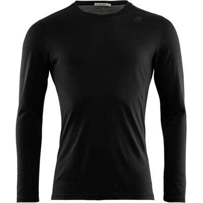 Aclima Langarm LightWool Unterhemd jet black - Unterhemd Aclima Langarm LightWool Unterhemd jet black - Unterhemd