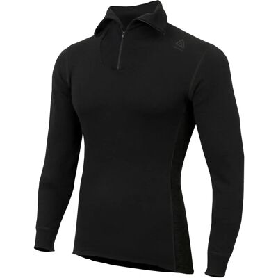 Aclima Herre Warmwool Polo Jet Black 3XL - Poloshirt Aclima Herre Warmwool Polo Jet Black 3XL - Poloshirt