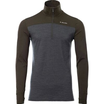 Aclima LightWool 180 Polo Tarmac/marengo - Poloshirt Aclima LightWool 180 Polo Tarmac/marengo - Poloshirt