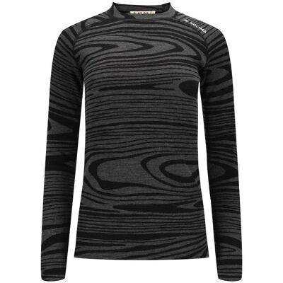 Aclima - WarmWool Crew Neck Women - Schwarz - L - Base Layer Aclima - WarmWool Crew Neck Women - Schwarz - L - Base Layer