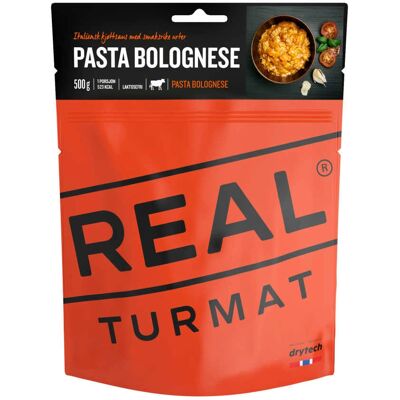 Real Turmat Pasta Bolognese - Udendørsret med urter Real Turmat Pasta Bolognese - Udendørsret med urter