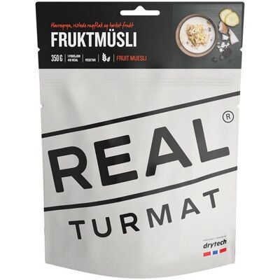 Real Turmat Fruktmüsli - Frukost - 116g Real Turmat Fruktmüsli - Frukost - 116g