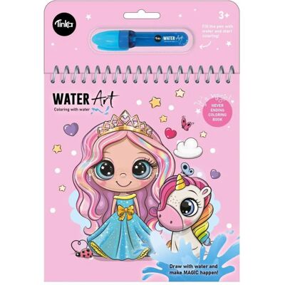 Tinka Water Art Figurer - Uudelleen käytettävä vesivärikertomuskirja lapsille Tinka Water Art Figurer - Uudelleen käytettävä vesivärikertomuskirja lapsille