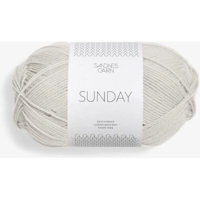 Sandnes Garn - 3820 Pearl Grey - 50 g - 235 m - Garn Sandnes Garn - 3820 Pearl Grey - 50 g - 235 m - Garn