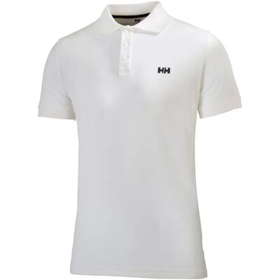 Helly Hansen Heren Driftline Sneldrogend Polo - S - Wit Helly Hansen Heren Driftline Sneldrogend Polo - S - Wit