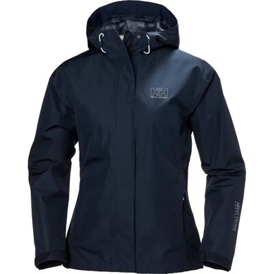 Helly Hansen Damska Oddychająca Kurtka Przeciwdeszczowa Seven J - Granatowa - 2XL Helly Hansen Damska Oddychająca Kurtka Przeciwdeszczowa Seven J - Granatowa - 2XL