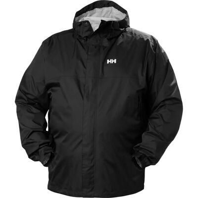 Kurtka nieprzemakalna z kapturem Helly Hansen Loke - Czarny Kurtka nieprzemakalna z kapturem Helly Hansen Loke - Czarny
