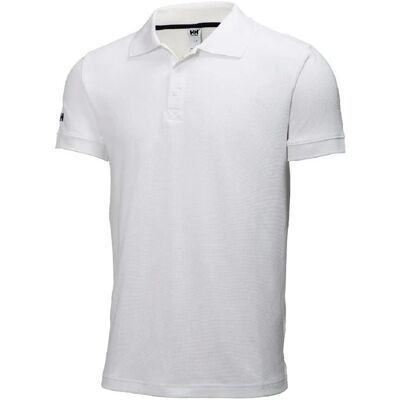 Helly Hansen Men's Crewline Quick-Dry Polo - white Helly Hansen Men's Crewline Quick-Dry Polo - white