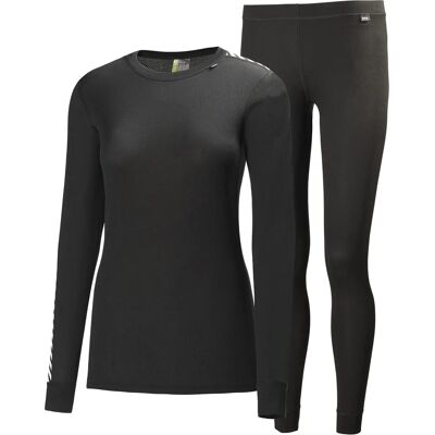 Helly Hansen Kobieta HH Comfort Light Base Layer Set - Czarny - Kobieta Helly Hansen Kobieta HH Comfort Light Base Layer Set - Czarny - Kobieta