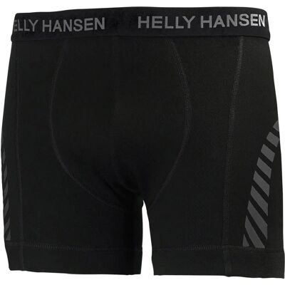 Helly Hansen Herren Schwarz Merino Boxer - Unisex - Boxershorts Helly Hansen Herren Schwarz Merino Boxer - Unisex - Boxershorts