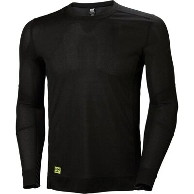 Helly Hansen LIFA BASIS LAYER Heren Zwart Ronde Hals Helly Hansen LIFA BASIS LAYER Heren Zwart Ronde Hals