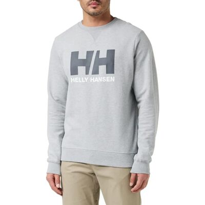 Helly Hansen Logo Crew Sweat (34000) - szary melange Helly Hansen Logo Crew Sweat (34000) - szary melange