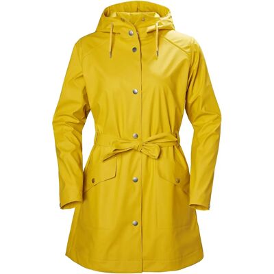 Helly Hansen Kirkwall II Waterdichte Regenjas - Geel - Vrouw Helly Hansen Kirkwall II Waterdichte Regenjas - Geel - Vrouw