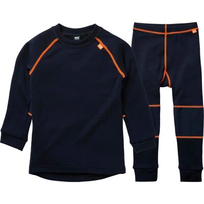 Zestaw bazowy Lifa Merino dla dzieci Helly Hansen Niebieski Marine - Unisex Zestaw bazowy Lifa Merino dla dzieci Helly Hansen Niebieski Marine - Unisex