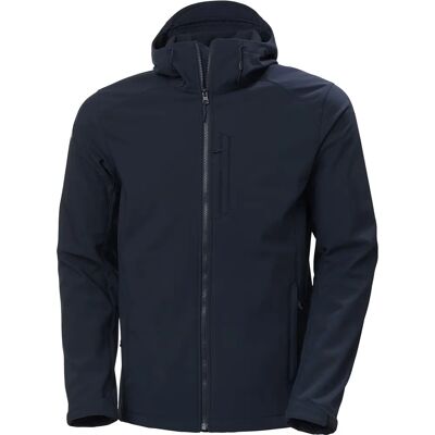 Helly Hansen Herre Paramount Softshelljakke med Hette - Marineblå - Jakke Helly Hansen Herre Paramount Softshelljakke med Hette - Marineblå - Jakke