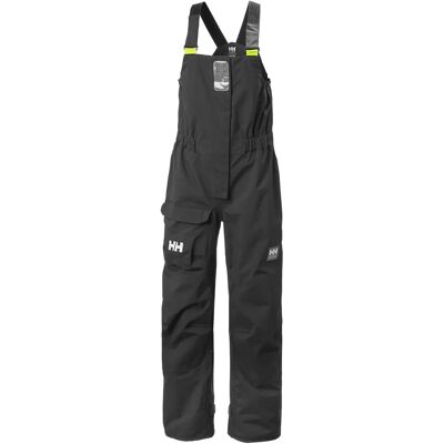 Helly Hansen Damen Pier 3.0 Coastal Sailing Latzhose - Schwarz Helly Hansen Damen Pier 3.0 Coastal Sailing Latzhose - Schwarz