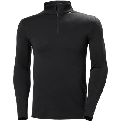 Helly Hansen Maillot en Laine Mérinos Mi-Weight à Demi-Fermeture - Base Layer Helly Hansen Maillot en Laine Mérinos Mi-Weight à Demi-Fermeture - Base Layer