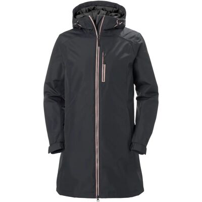 Helly Hansen Long Belfast Jacket (62395) - ebony Helly Hansen Long Belfast Jacket (62395) - ebony