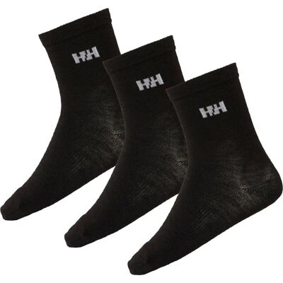 Helly Hansen K Wool Sock Basic 3Pk - Svart - Unisex - Strumpor Helly Hansen K Wool Sock Basic 3Pk - Svart - Unisex - Strumpor