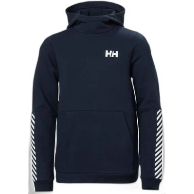 Helly Hansen Junior Marine Ekologisk Bomulls-Hoodie Helly Hansen Junior Marine Ekologisk Bomulls-Hoodie