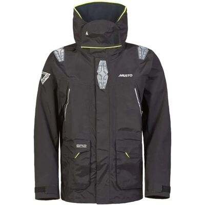 Musto Herren Offshore Wasserdichte Jacke - Schwarz - 2XL Musto Herren Offshore Wasserdichte Jacke - Schwarz - 2XL