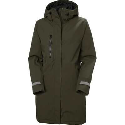 Helly Hansen XS Zielona Kurtka przeciwdeszczowa - Wodoodporna Oddychająca Izolowana - Kobieta Helly Hansen XS Zielona Kurtka przeciwdeszczowa - Wodoodporna Oddychająca Izolowana - Kobieta