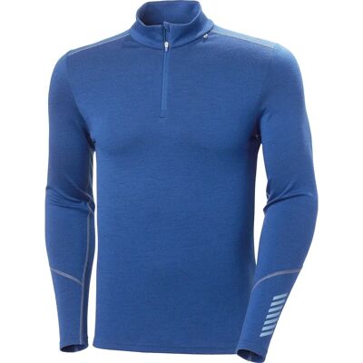 Helly Hansen Maillot intérieur mi-lourd Lifa Merino à demi-zip - Bleu marine Helly Hansen Maillot intérieur mi-lourd Lifa Merino à demi-zip - Bleu marine