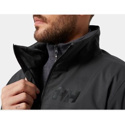 Helly Hansen Heren HP Racing Lifaloft Waterdichte Jas - Grijs Helly Hansen Heren HP Racing Lifaloft Waterdichte Jas - Grijs