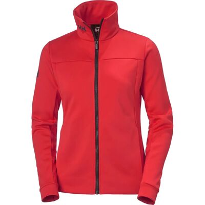 Helly Hansen Damen Crew Glatt Slickface Fleece Jacke - Rot - Weiblich Helly Hansen Damen Crew Glatt Slickface Fleece Jacke - Rot - Weiblich