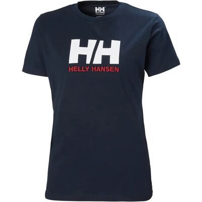 Helly Hansen Femme T-shirt Coton Bio Marine - Sport Décontracté - Publicité Helly Hansen Femme T-shirt Coton Bio Marine - Sport Décontracté - Publicité