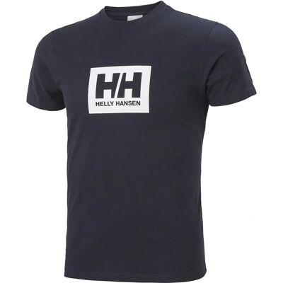 Helly Hansen Herr Navy Bomull T-shirt - Casual - 53285 Helly Hansen Herr Navy Bomull T-shirt - Casual - 53285