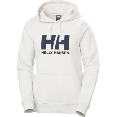Helly Hansen HH Logo Hoodie Femme - Nimbus Cloud - Publicité Helly Hansen HH Logo Hoodie Femme - Nimbus Cloud - Publicité