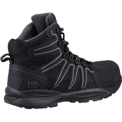 Helly Hansen Manchester Mid S3 Veiligheidsschoenen - Zwart/Groen Helly Hansen Manchester Mid S3 Veiligheidsschoenen - Zwart/Groen