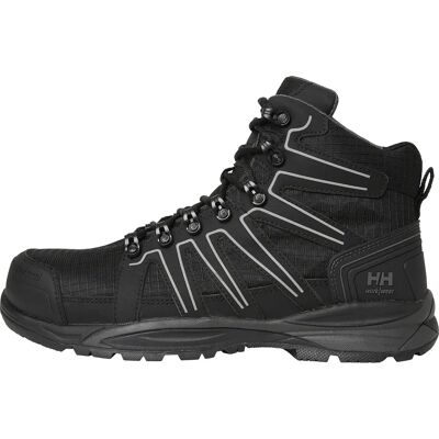 Chaussures de sécurité Manchester Mid S3 Helly Hansen - Noir/Gris - Publicité Chaussures de sécurité Manchester Mid S3 Helly Hansen - Noir/Gris - Publicité