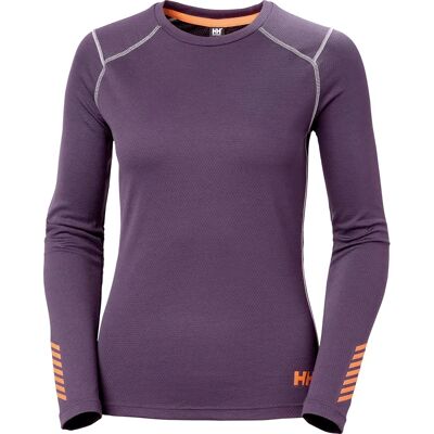 Helly Hansen Women's Lifa Active Crew Purple XS - Base Layer Helly Hansen Women's Lifa Active Crew Purple XS - Base Layer
