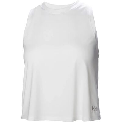 Helly Hansen White XL Ocean Cropped Tank Top - Women Helly Hansen White XL Ocean Cropped Tank Top - Women