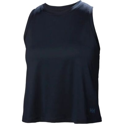 Helly Hansen Dam Ocean Cropped Tank Top Marinblå - Top Helly Hansen Dam Ocean Cropped Tank Top Marinblå - Top