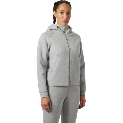 Helly Hansen Dam-HP Ocean 2.0 Full-Zip Seglarjacka - Grå - Seglarjacka Helly Hansen Dam-HP Ocean 2.0 Full-Zip Seglarjacka - Grå - Seglarjacka