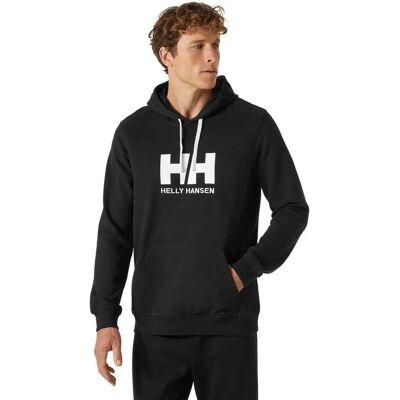 Helly Hansen - 33977 Logo Hoodie - Czarny - Hoodie Helly Hansen - 33977 Logo Hoodie - Czarny - Hoodie