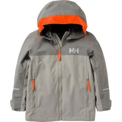 Chaqueta impermeable Helly Hansen Kid's Shelter 2.0 - Gris - Unisex Chaqueta impermeable Helly Hansen Kid's Shelter 2.0 - Gris - Unisex