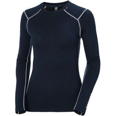 Helly Hansen Damen Lifa Merino Midweight Crew Basisschicht - Marine - Weiblich Helly Hansen Damen Lifa Merino Midweight Crew Basisschicht - Marine - Weiblich