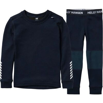 Helly Hansen Kids' LIFA Merino Wool Ondergoed Set - Marineblauw - Unisex Helly Hansen Kids' LIFA Merino Wool Ondergoed Set - Marineblauw - Unisex