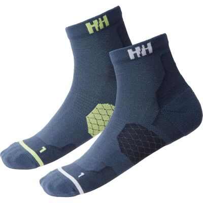 Chaussettes de trail Helly Hansen 2P Bleu - Protection contre chocs - Publicité Chaussettes de trail Helly Hansen 2P Bleu - Protection contre chocs - Publicité